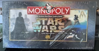 Monopoly STAR WARS Classic Trilogy Edition 1997 Board Game Brand NEW SEALED NS - Imagem 1 de 2