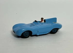 Coche deportivo de carreras Dinky 238 Jaguar tipo D azul restaurado RARO - Imagen 1 de 9