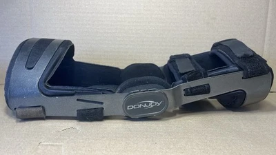 СРЕДНИЙ ЛЕВЫЙ Медиальный Браслет DonJoy ACL Поддержка Колена Черный - Изображение 1 из 4