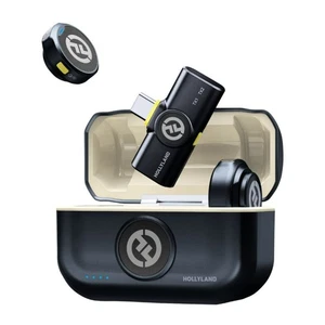 Hollyland Lark M2 Duo 2.4 Ghz Black Wireless Lavalier USB C Microphone System - Picture 1 of 7