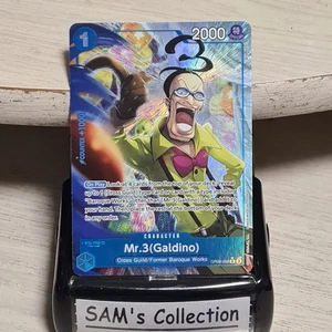 Mr.3(Galdino) (Alternate Art) OP09-056 R OPCG PRB-02 Premium Booster - Picture 1 of 1