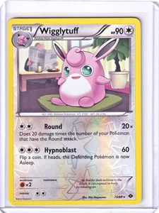 Holograma inverso Wigglytuff raro #79 Pokemon 2012 TCG - Imagen 1 de 2