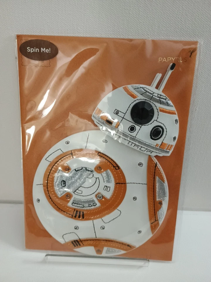 Papyrus Star Wars Birthday Card BB 8 Sealed Discontinued New Spin Me - Image 1 of 3