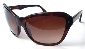 PRADA SPR24N Vintage Sonnenbrille Damen schwarzbraun meliert, Gläser Verlauf - Bild 1 von 5
