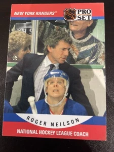 Roger Neilson #672 - Pro Set 1990-1991 - Carte de hockey - Foto 1 di 2