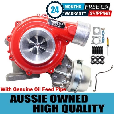 GEN1 High Flow Turbo+Oil Feed Pipe For Holden Colorado RC 4JJ1 3.0L 2010-2012 - Image 1 of 4