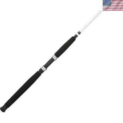 Varilla giratoria Berkley Big Game 8' - fibra de vidrio fuerte, rendimiento de fundición suave Foto 1 de 4