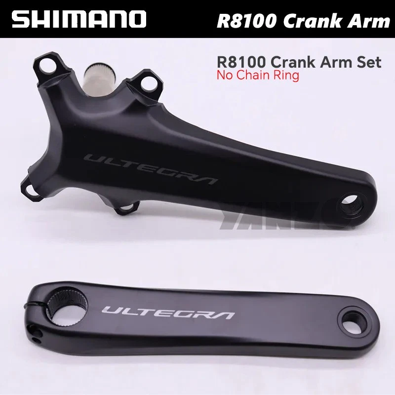 Brazo de manivela Shimano Ultegra R8100 12 velocidades 165/170/172,5/175 mm sin plato-OE Foto 1 de 4
