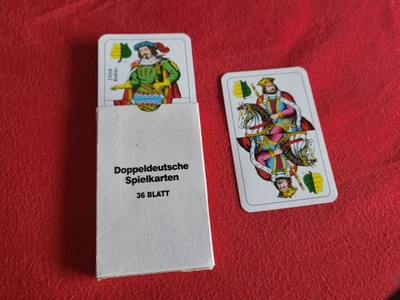 Double German Playing Cards, 36 Sheets, New/Original Packaging - Image 1 of 2