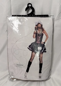 NIP Women's Adult Awesome 80's Costume by Spirit Halloween - Small - Picture 1 of 2