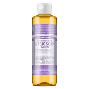Dr Bronner's Pure Castile Flüssigseife Lavendel 8 flüssige Unzen Bio Fair Trade - Bild 1 von 8