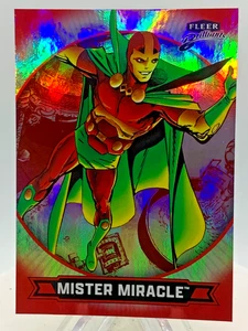 Fleer Brilliants SuperMan Mister Miracle #38 Target Red Parallel 2025 - Imagen 1 de 2