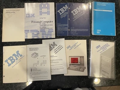 Lot Of Vintage IBM Product Manuals Some Sealed - Image 1 of 4