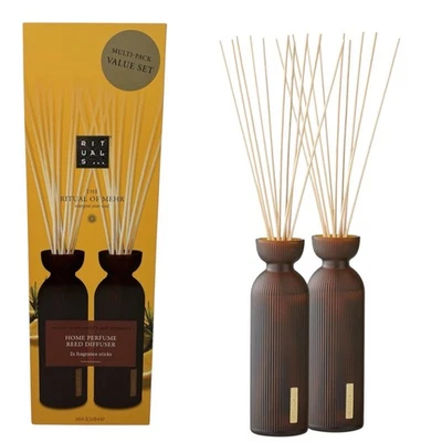 Rituals The Ritual of Mehr Duo Reed Diffuser Set - 2 x 250ml New Christmas Gift - Image 1 of 4