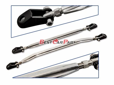 90-01 Acura Integra Brazo de puntal inferior Barra de amarre Soporte 2 piezas Delantero + Trasero Foto 1 de 2