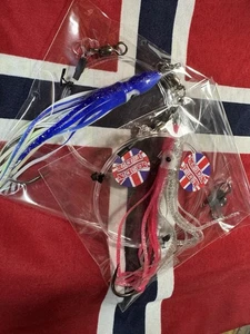 WINTER COD BOAT RIGS MUPPET 2.5oz X 2 PACK READY RIGGED 9/0 - Picture 1 of 17