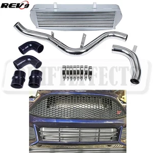 Kit de actualización de intercooler de montaje delantero (tubería cromada) para Ford Focus ST 2013-18 - Imagen 1 de 13