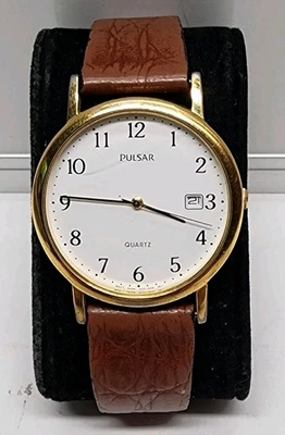 Reloj Pulsar V532-9A08 vintage con indicador de fecha Foto 1 de 4