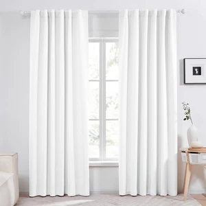 Solid Curtains – Room Darkening, Noise-Reducing, Thermal Insulated – Energy-E... - Picture 1 of 9