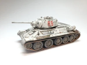 Pro-built Model 1:72 OT-34 76 Flamethrower Tank WInter 1944 - Picture 1 of 12