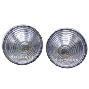 Clear Turn Signal Light Lamp For 1945-1975 Jeep CJ3 CJ5 CJ6 CJ2A CJ3A CJ3B Motor - Picture 1 of 5