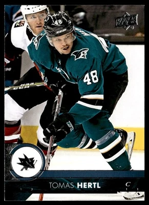2017-18 Upper Deck Tomas Hertl San Jose Sharks #401 - Image 1 of 2