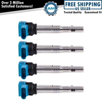 Ignition Coil Set Fits 05-18 Audi 06-17 Volkswagen - Imagen 1 de 4