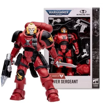 Figura de acción Warhammer 40k Reiver Sargento Ángeles Sangrientos Mcfarlane Toys 40000 Foto 1 de 4