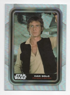 2023 Topps Star Wars Flagship Rainbow Foilboard #86 Han Solo - Image 1 of 2
