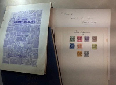 Vintage World Wide stamp Collection Albums RARE - Image 1 of 4