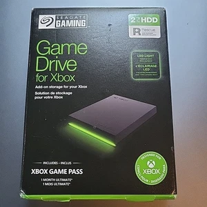 Seagate 2TB Game Drive for Xbox 2.5" External HDD Hard Drive - Open Box - Tested - Picture 1 of 4