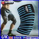 1pc Compression Sleeves Kneepads One Size Nylon for Outdoor Sport (Blue) UK