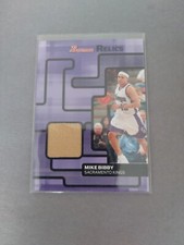 07-08 Bowman Mike Bibby Relics Game Worn Jersey #br-mb Kings Grizzlies