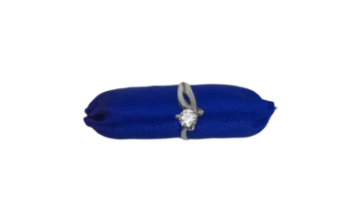 ANELLO Solitario, Argento 925 + Zirconi, 32BIANCO IVANOVA - Immagine 1 di 4