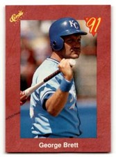 1991 Classic II #T70 George Brett    Kansas City Royals Baseball Cards  ID:52706
