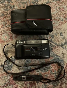 Nikon W35 AF 35mm Point & Shoot Film Camera For Parts Or Repair - Picture 1 of 7