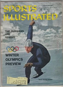 February 15, 1960 Gennady Veronin Olympic Speedskating Sports Illustrated - Picture 1 of 1