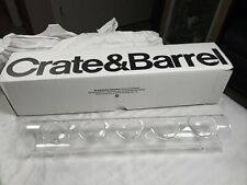 Crate & Barrel Tealight Holder, 5 Tea Lights, With Original Box, 15” #SH