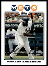 2008 Topps Gift Sets New York Mets Marlon Anderson New York Mets #50