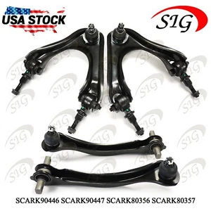 For 1997-1999 Acura CL Front & Rear, Left & Right Upper Control Arms 4PCs Kit - Picture 1 of 8