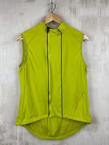 Rapha Cycling Sleeveless Lightweight Gilet Sheen Green Women's Vest Size L