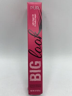 PÜR ‘Big Look’ Mascara Extreme with Argan Oil, Full Size, PUR, New + Genuine - Image 1 of 4