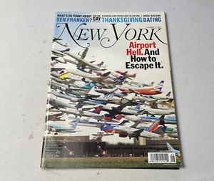 New York Magazine November 2007 / Airport / Chinese / Italian / Thanksgiving - Picture 1 of 8