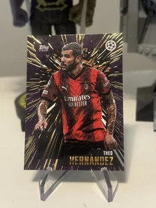 Theo Hernandez 2023-24 Topps Gold X Whip UEFA Club Competitions AC Milan - Bild 1 von 2