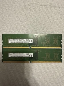 SK Hynix 4GBx2 8GB Total DDR4 PC4-2666V - Picture 1 of 2