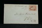 New Jersey: South Vineland 1867 #65 Cover, Ms, Cumberland Co