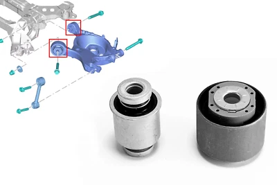 Rear Trailing Control Arm Bush Kit For Ford Mondeo MK5 Galaxy S-Max 2015-2022 - Image 1 of 4