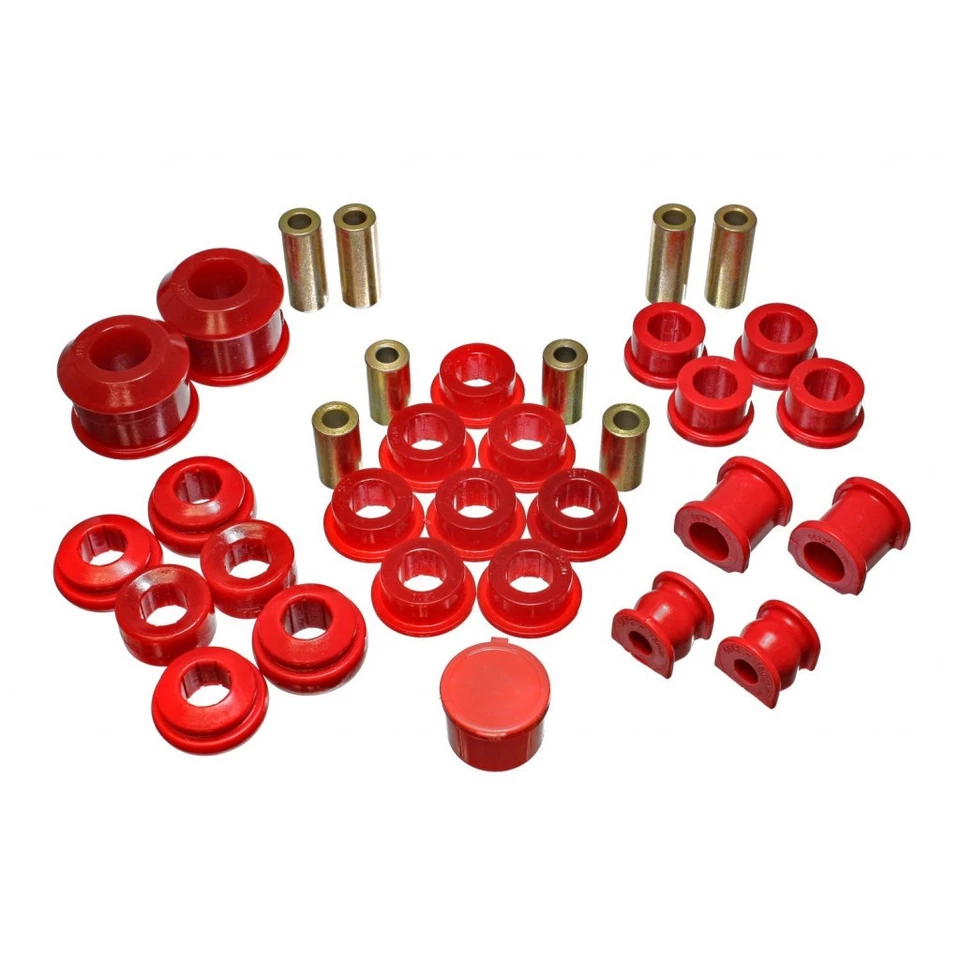 Energy Suspension For Honda Civic Si 2002-2005 Hyper-Flex Master Bushing Set Red - Image 1 of 2