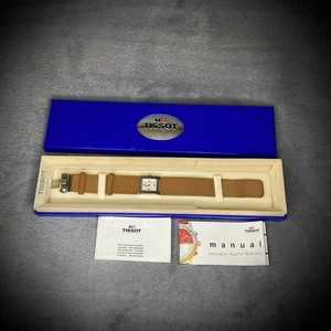 Tissot - L840K - Orologio Donna - Cassa Quadrata - Svizzero - Quarzo - Cinturino Pelle - Foto 1 di 24