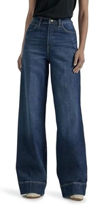 Lee Women's Legendary High Rise Jean Trouser, Inner Strength, Size 16 W34 L32 - Picture 1 of 13